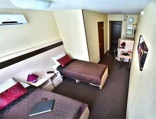 Гостиница Сити отель Новосибирск Стандартный двухместный номер с 1 кроватью или 2 отдельными кроватями-3